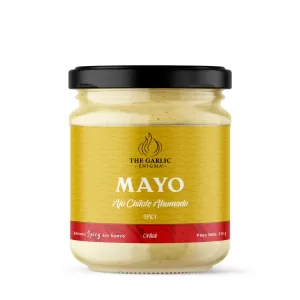 Mayo sin huevo Spicy con el Gran Ajo Chilote ahumado: 415 g