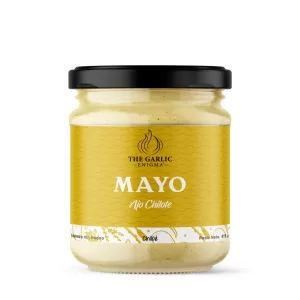 Mayo sin huevo con el Gran Ajo Chilote y orégano: 415 g